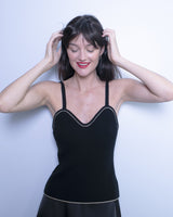 Lyra Tank Top Black